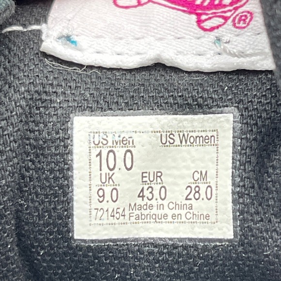 Vans Other - Vans Sk8 Hi Reissue Cntage Style, Eco Friendly, Cotton, Twill, Drawst 10 Mens